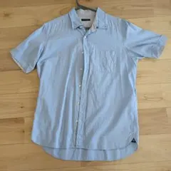 Men's Bigi 半袖シャツ ライトブルーのサムネイル