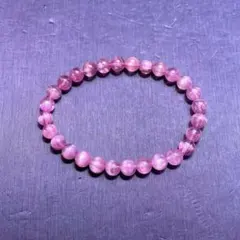 ⭐︎【高級】トルマリン ブレスレット 6.6mm 12.85g - メルカリ