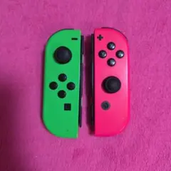 Nintendo Switch ジョイコン グリーン　ピンク　ジャンク
