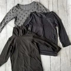 UNIQLO HEATTECH ヒートテック 100〜110cm 3枚セット