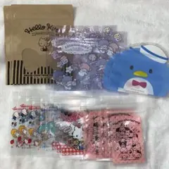 サンリオジッパーバッグお裾分け２1柄４８枚セット おまけ付