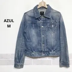 2025年最新】AZUL by moussy メンズ Gジャン・デニムジャケット