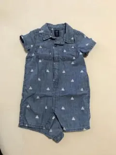 ベビー服GAP デニムロンパース