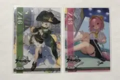 アズールレーン　クリアカード　2枚セット