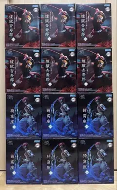 アニメ「鬼滅の刃」 XrossLink フィギュア 煉獄杏寿郎 猗窩座 計12点