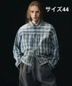 A.PRESSE No.213 Indigo Palaka Denim 48 - メルカリ
