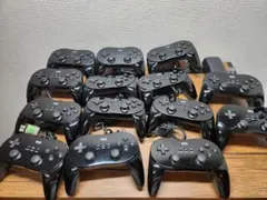 Wiiクラシックコントローラー　PRO 2個セット　任天堂　WiiU 【黒】②