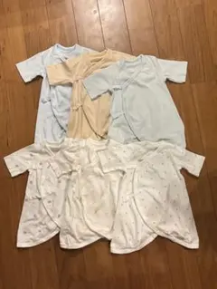 【状態良】ユニクロ　コンビ肌着 6点セット