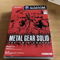 【美品】 ゲームキューブ ソフト メタルギア