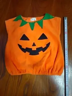 激安☆送料込み☆かわいい☆ハロウィーン　かぼちゃ　衣装　90㎝　ゴムタイプ