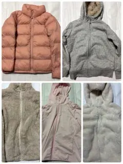5着まとめ売　UNIQLO KIDS girlのサムネイル