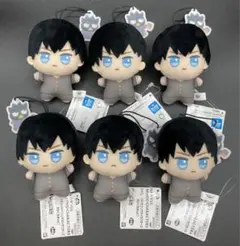 ハイキュー！！×サンリオキャラクターズ ちびぐるみvol.1 黒尾鉄朗 ×6