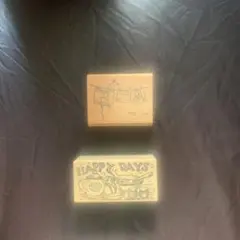スタンプ　二個セット