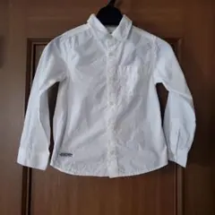 ブランシェス　ホワイト 長袖シャツ 120cm
