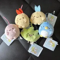 すみっコぐらし ばんざい ゴムひも付きマスコット Part2 しっぽ ざっそう