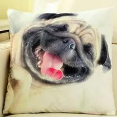 ■CUTE■【癒し系クッションカバー・犬】