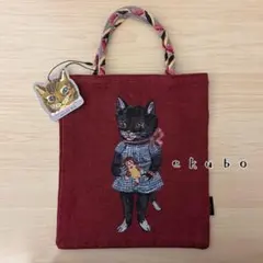 ナタリーレテ ミニバッグ ミニトート Black cat 猫 新品 メルカリ便のサムネイル
