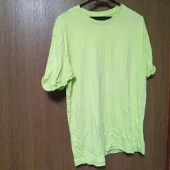 Bershka ルーズフィット Tシャツ ネオングリーン XSのサムネイル