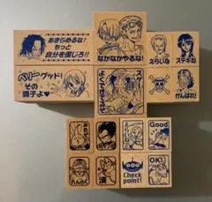 ワンピース ドラゴンボール トイストーリー スタンプ