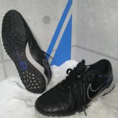 ナイキ ティエンポ レジェンド 10 アカデミー TF　ブラック×ブルー25.5