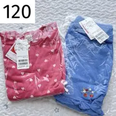 新品 120 petit main チュニック & ショートパンツセット