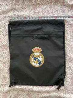 新品未使用 レアルマドリード バックパック サッカー 黒 ブラック ナップサック