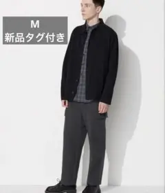 【新品】UNIQLO ジャージーイージーカーゴパンツ　ダークグレー Ｍ
