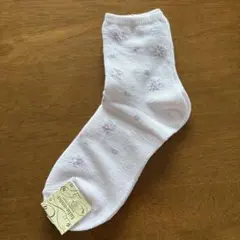 チュチュアンナ 花柄ソックス 22-24cm