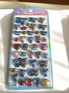 【訳あり】うるちゅるポップシール　エンジェルブルー