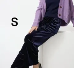 ソフトベロアイージーパンツ ユニクロ