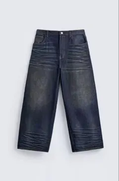 ZARA バギーフィットデニムパンツ サイズ36 完売品 - メルカリ