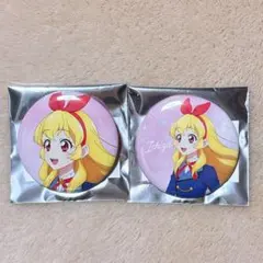 アイカツ 星宮いちご 缶バッジ 4種セット いちごだらけ バースデー