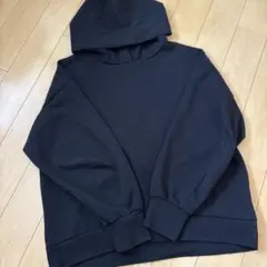 黒 フード付きパーカー Lサイズ