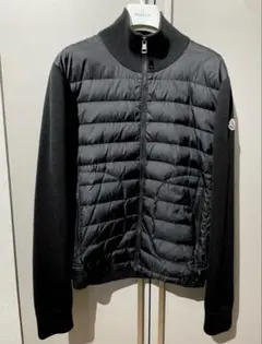 【極美品】MONCLER カシミヤ混ニットカーディガン ブラックM 極美品】MONCLER カシミヤ混ニットカーディガン ブラックM 2025年最新