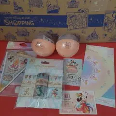 東京ディズニーリゾート 40周年　グッズ　マステ　ガーランド　カプセルトイ