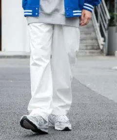 ホワイト チノパン Lサイズ 新品未使用