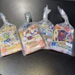 アイカツ　アクリルチャーム　ガチャガチャ セイラ、きい、マリア、そら