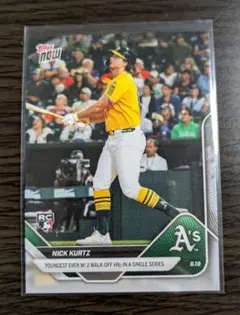 topps now MLB Nick Kurtz