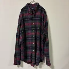 【美品】ラルフローレン Ralph Lauren 長袖チェックシャツ Lサイズ
