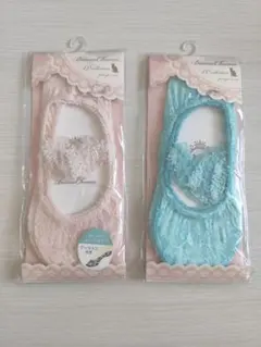 BonneChance レース パンプスカバー ソックス クッション付き セット