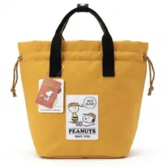 スヌーピー 保冷バッグ ランチバッグ 巾着 保温 弁当バッグ