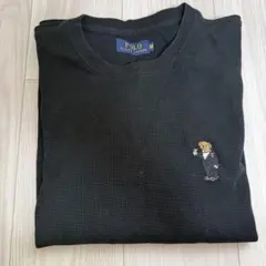 POLO 長袖　ワッフル　ベア刺繍　ルームウェアのサムネイル