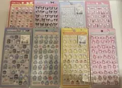 【正規品】サンリオボンボンドロップシールミニ 8種コンプリートセット