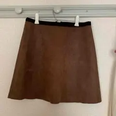 《お値下げ》【ADAM ET ROPE】エコスエード　リバーシブル　スカート