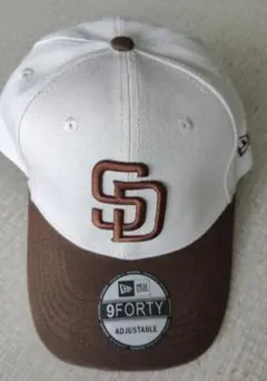 New Era 9FORTY SDロゴ 野球帽