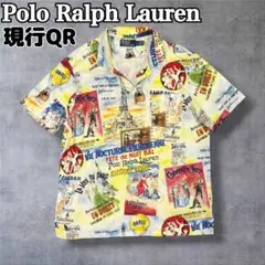 ポロベア セーリング ヨット総柄 3XL（BIG&TALL）半袖 ボタンダウン