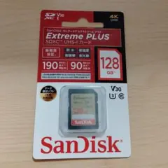 新品 SDSDXWA-128G-JNJIP エクストリーム プラス サンディスク