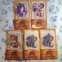 一番くじ ワンピース 未来島エッグヘッド H賞 アクリルスタンド 5点セット