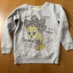 Tweety Bird グレー トレーナー Lサイズ