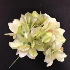 アリスハイドレンジア　ライトグリーン　造花　1本　新品